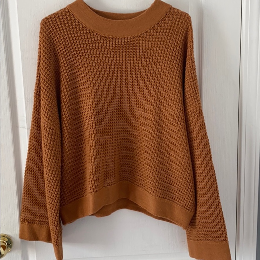 Rust Chunky Sweater